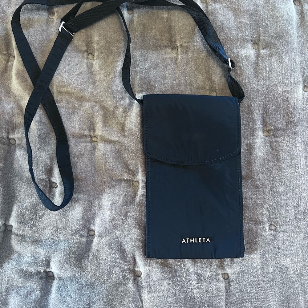 Athleta Black Crossbody Bag